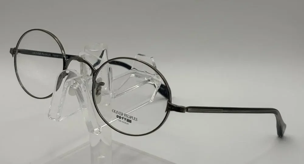Oliver Peoples Linus Vintage Twenty Years Eyeglasses 46-22-143 Black Japan Round